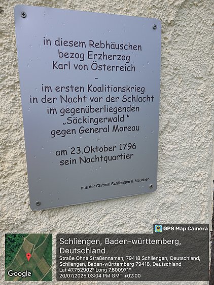 Inschrifttafel